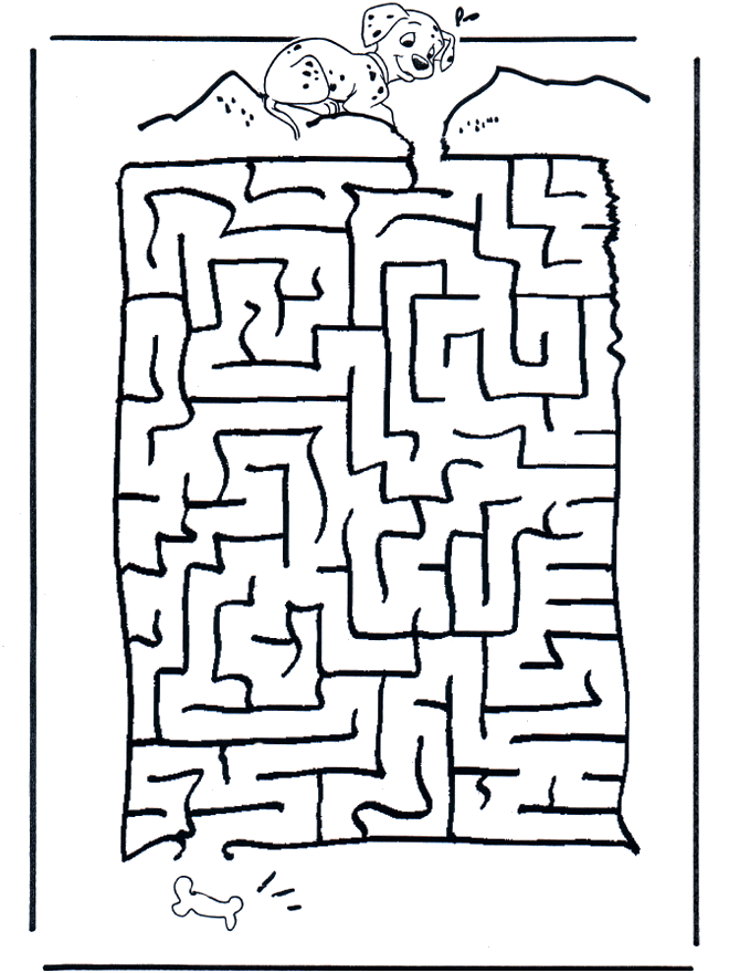 Labyrinthe Dalmatien - Labyrinthe