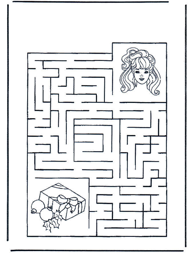 Labyrinthe fille - Labyrinthe