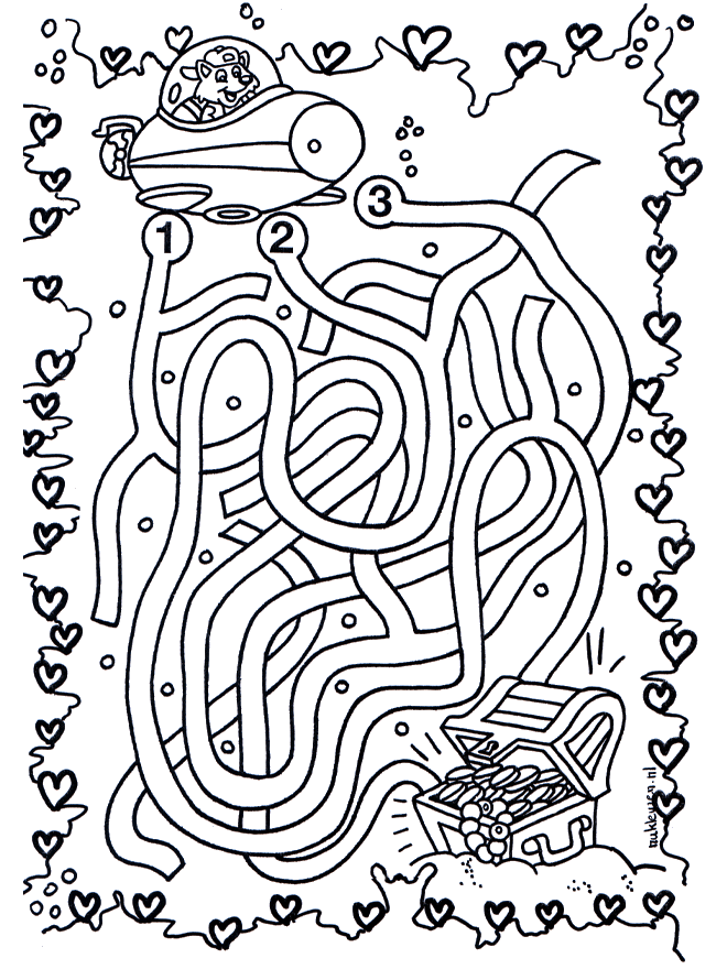 Labyrinthe sous-marin - Labyrinthe