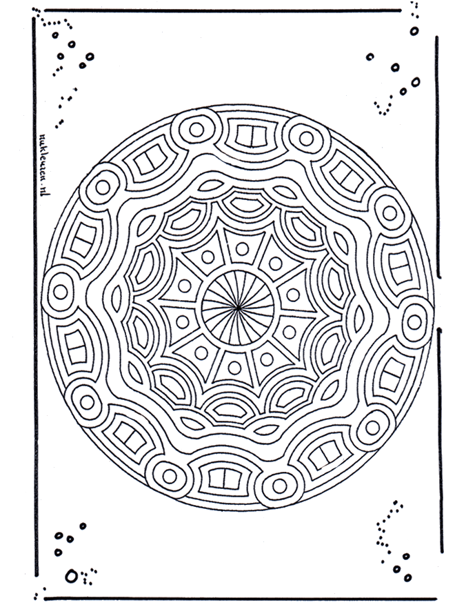 Mandala 16 - Mandala geo