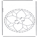 Bricolage cartes de broder - Mandala 27