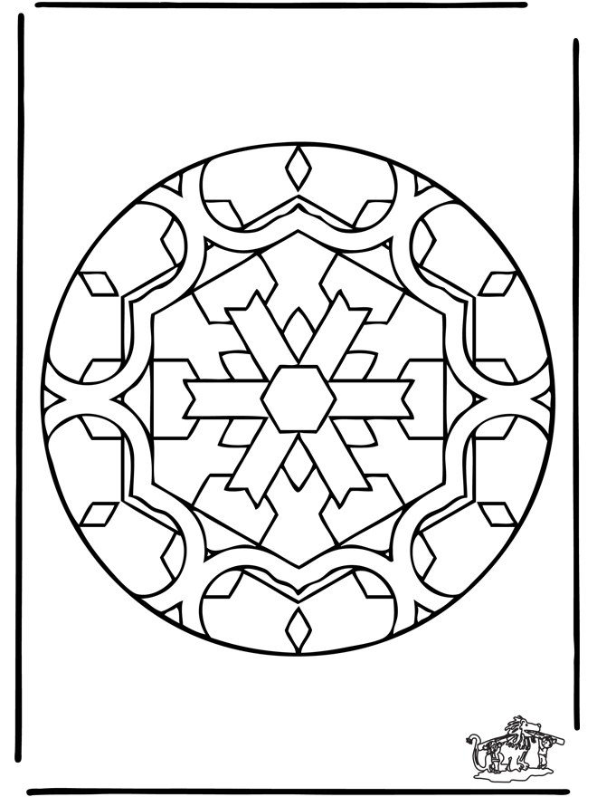 Mandala 35 - Mandala geo