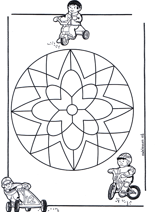 Mandala d'enfant 10 - Mandala d'enfant