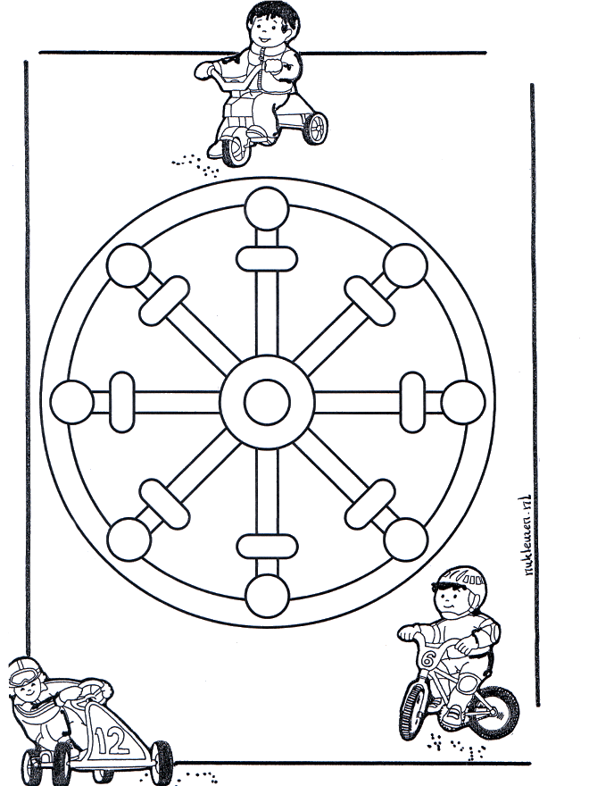 Mandala d'enfant 11 - Mandala d'enfant