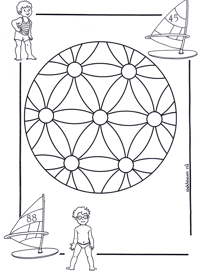 Mandala d'enfant 2 - Mandala d'enfant