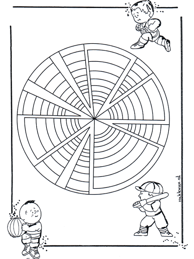 Mandala d'enfant 22 - Mandala d'enfant