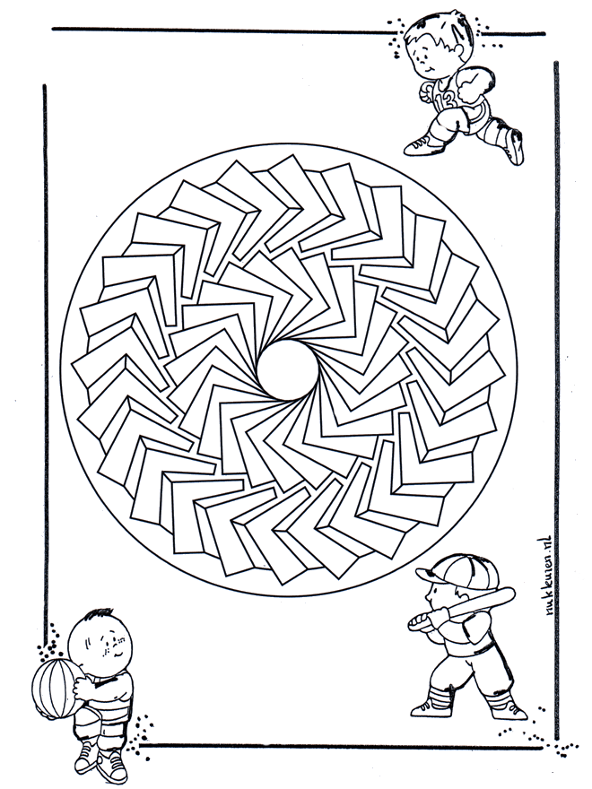 Mandala d'enfant 27 - Mandala d'enfant