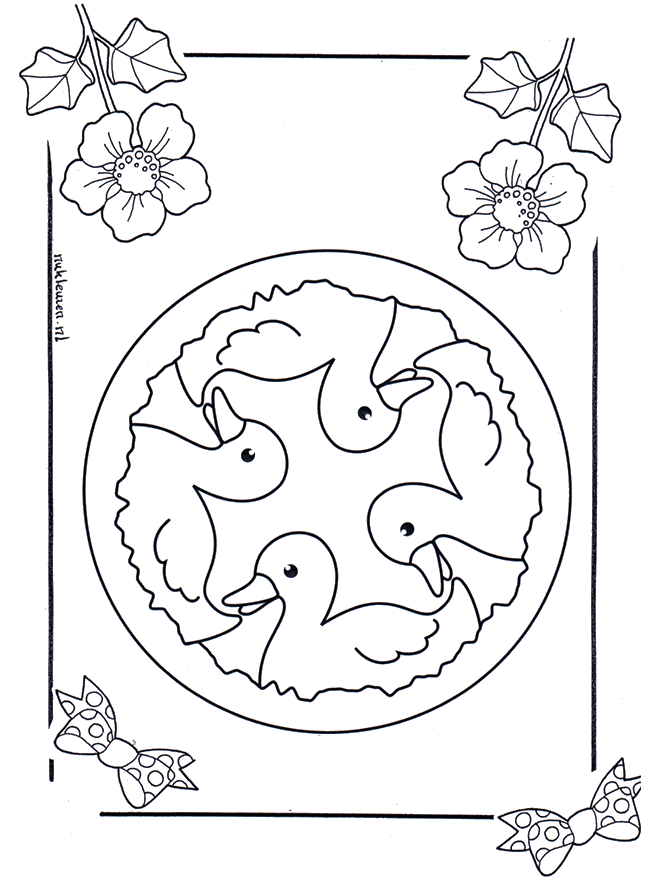 Mandala d'enfant 6 - Mandala d'enfant