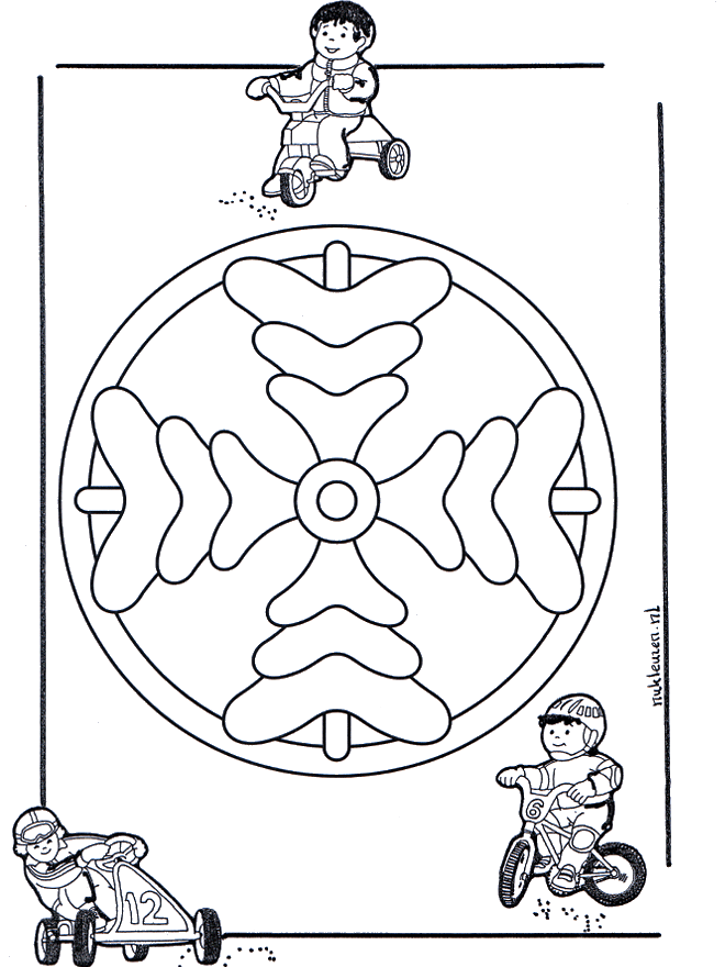 Mandala d'enfant 8 - Mandala d'enfant