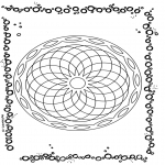 Mandala - Mandala geométrique 1