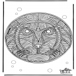 Mandala - Mandala lion