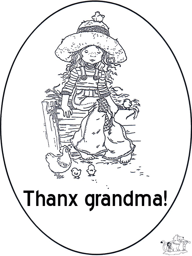 Merci grand-mère - Grand-père et grand-mère