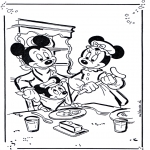 Personnages de bande dessinée - Mickey et Minnie