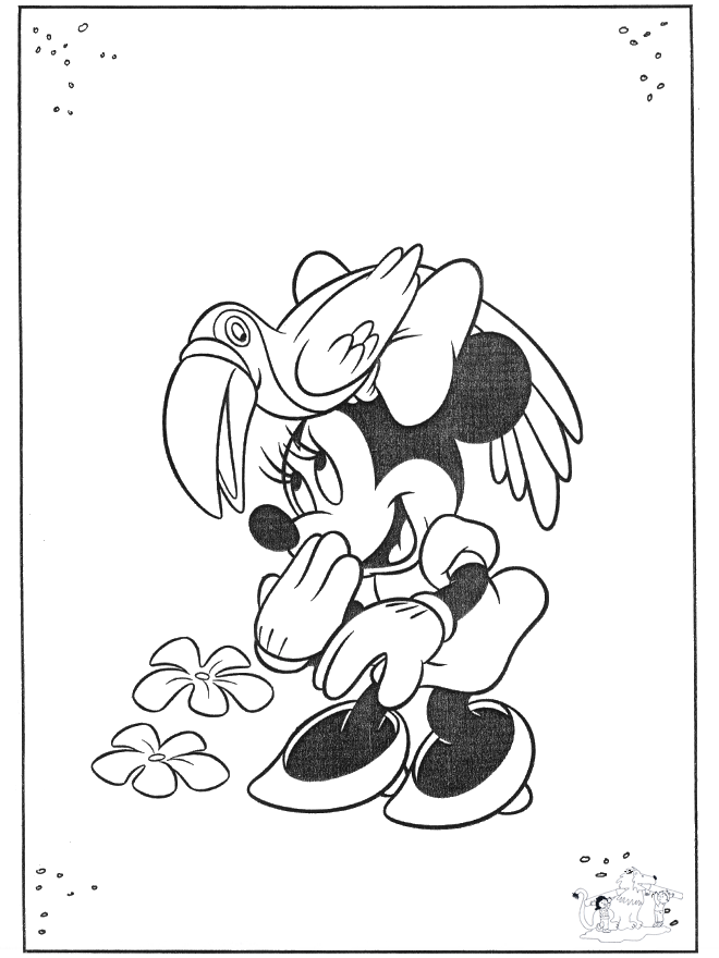 Mickey Mouse et le perroquet - Disney