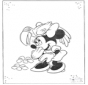 Mickey Mouse et le perroquet