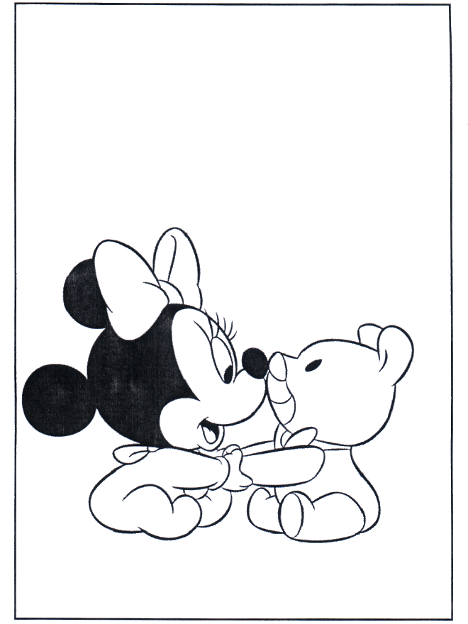 Minnie bébé - Mickey Mouse