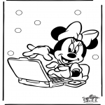 Personnages de bande dessinée - Minnie Mouse