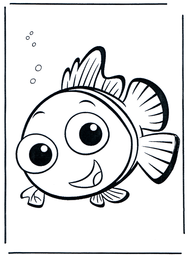 Nemo 5 - Coloriages Nemo