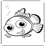 Coloriages pour enfants - Nemo 5