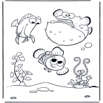 Coloriages pour enfants - Nemo 7