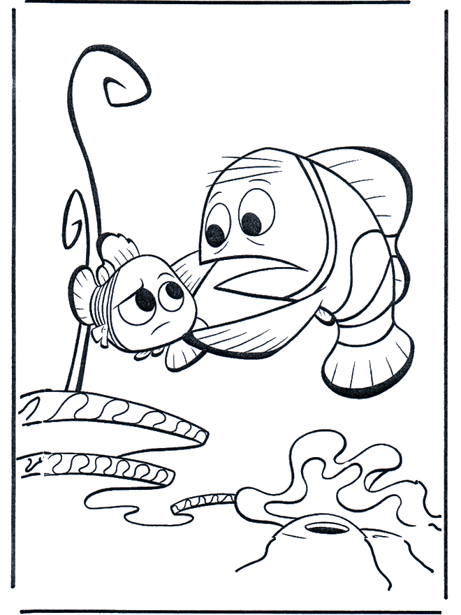 Nemo 9 - Coloriages Nemo