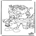 Coloriages Noël - Noël 1