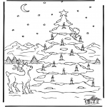 Coloriages Noël - Noël 42