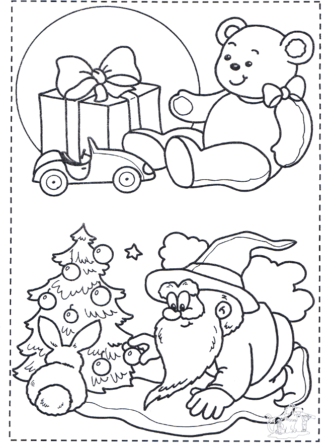 Noël coloriage 1 - Noël