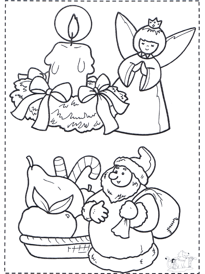 Noël coloriage 2 - Noël