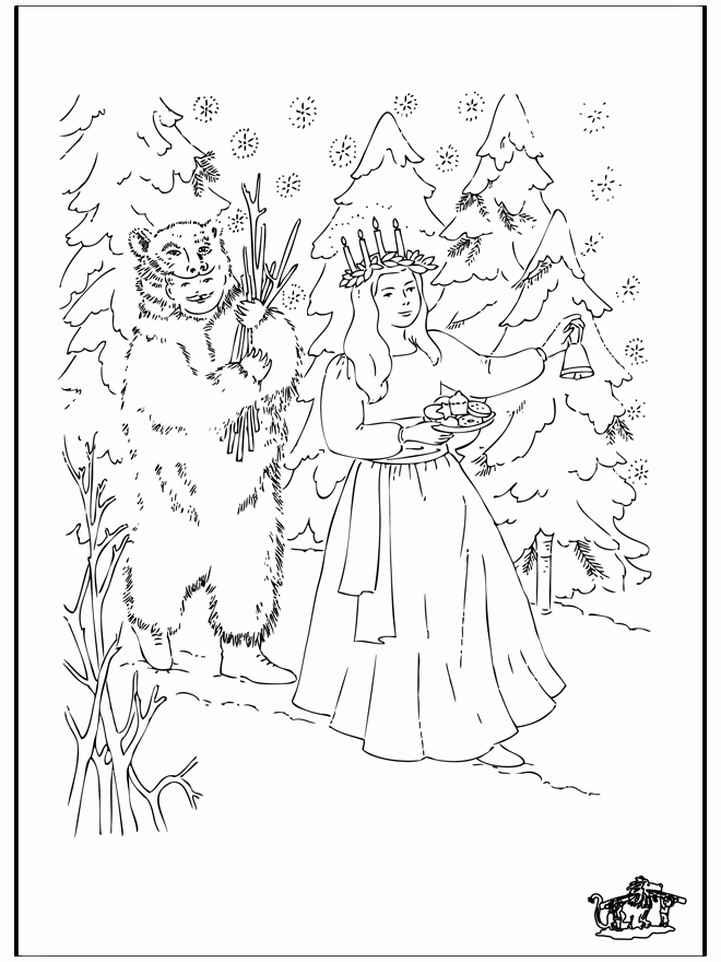 Noël coloriage 5 - Noël