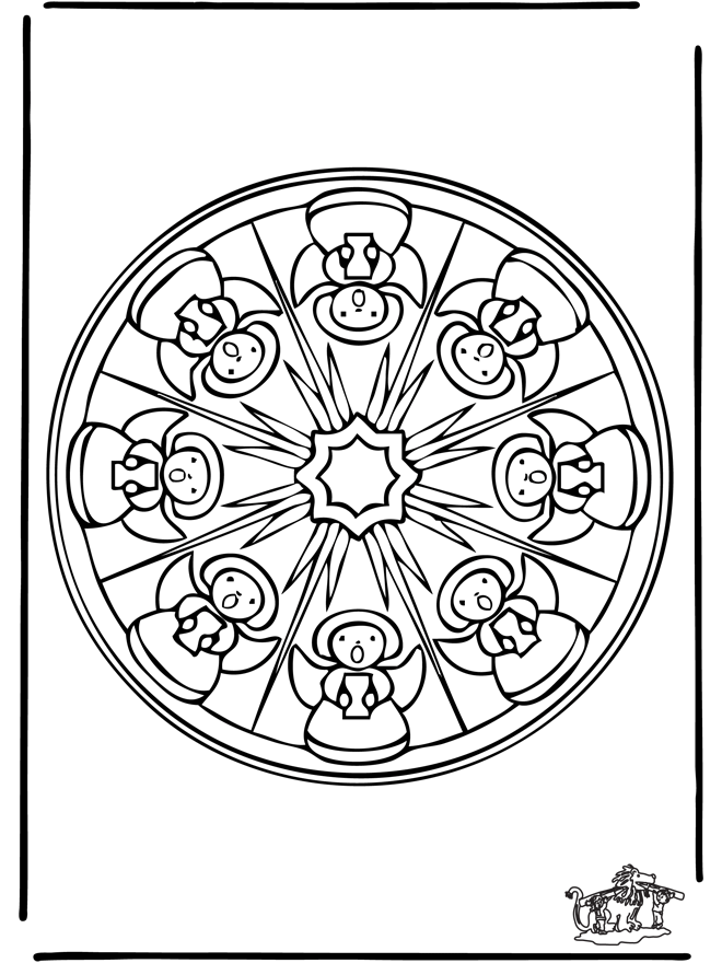 Noël Mandala 10 - Noël