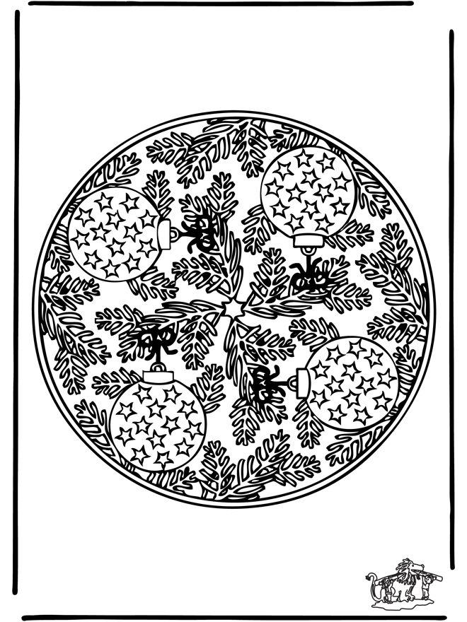 Noël Mandala 5 - Noël