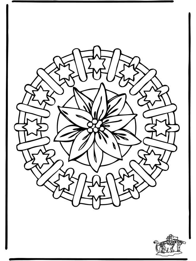 Noël Mandala 8 - Noël