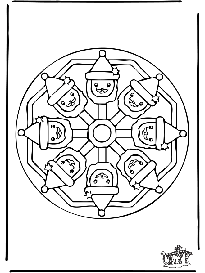 Noël Mandala 9 - Noël