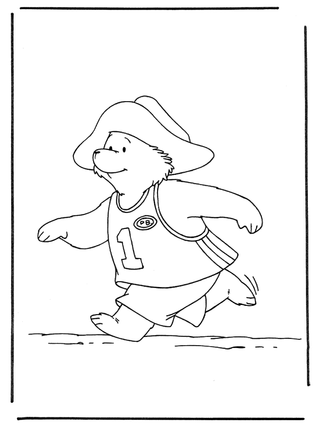 Ours Paddington 2 - Coloriages l'ours Paddington