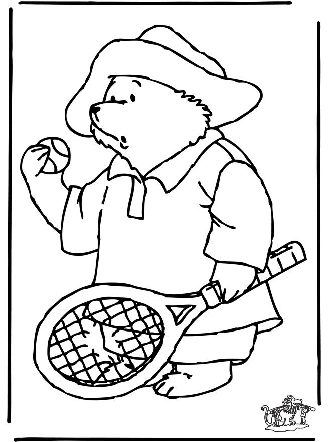 Paddington 3 - Coloriages l'ours Paddington