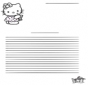 Papier à lettres - Hello Kitty