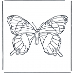 Coloriages d'animaux - Papillon 1