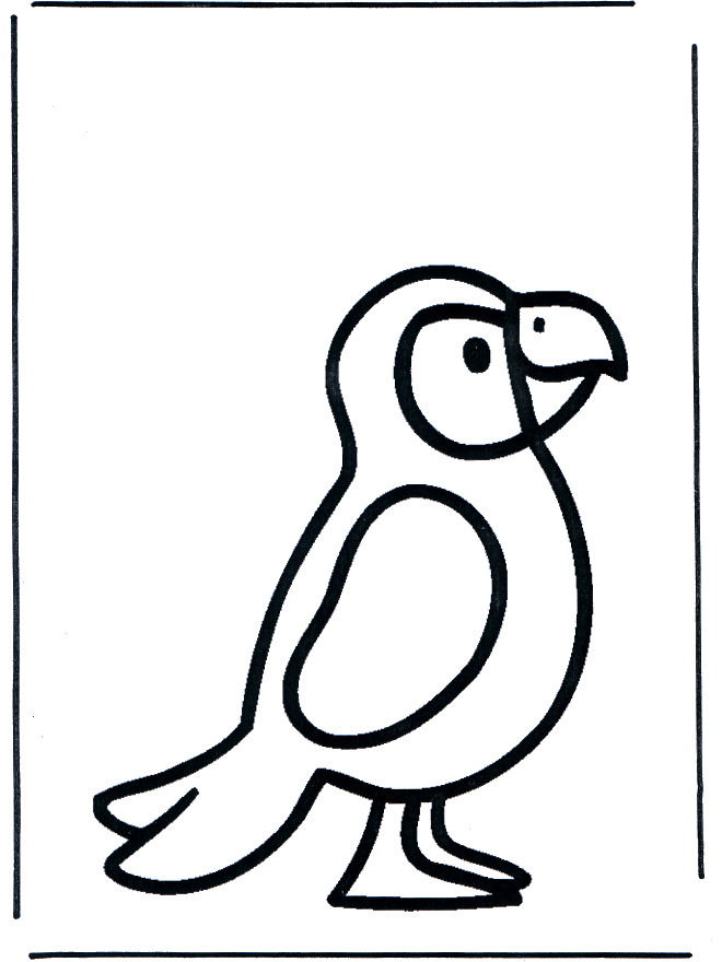 Perroquet 1 - Oiseaux