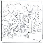 Coloriages faits divers - Pierre Lapin 2