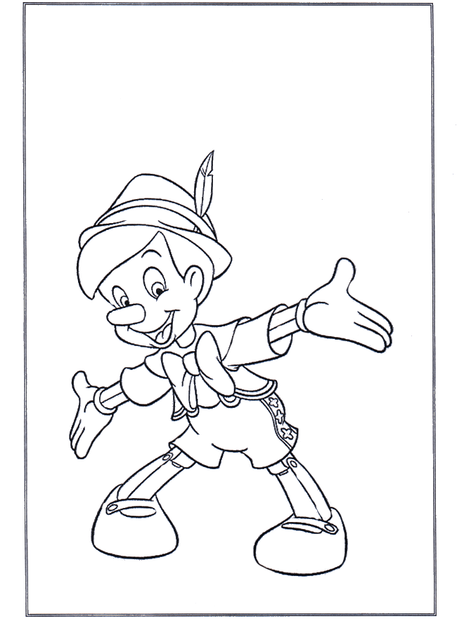 Pinocchio debout - Disney