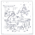 Coloriages faits divers - Pinocchio