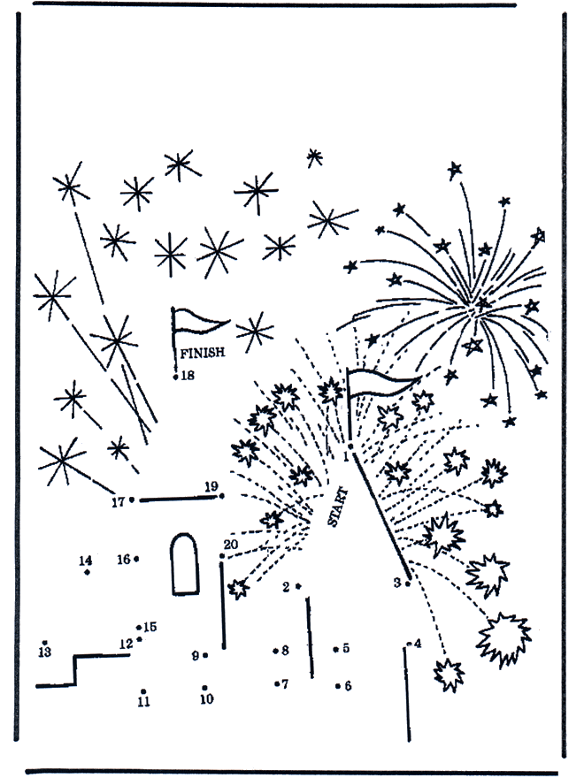 Points à relier 27 - Dessin chiffres