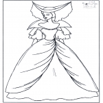 Coloriages faits divers - Princesse 1