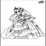 Coloriages faits divers - Princesse 10