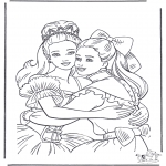 Coloriages faits divers - Princesses 2