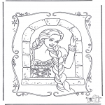 Coloriages faits divers - Raiponce 2