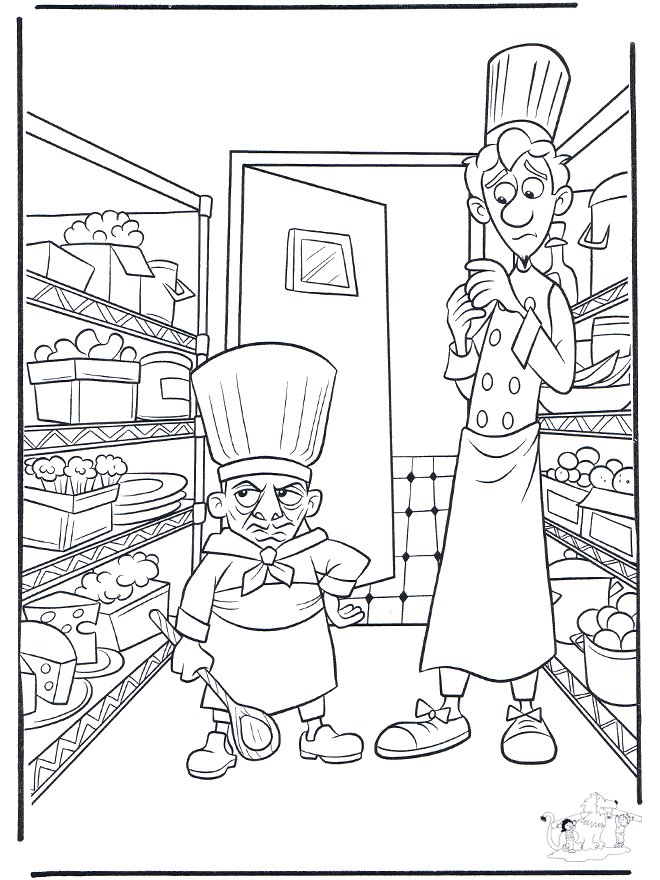 Ratatouille 2 - Coloriages Ratatouille