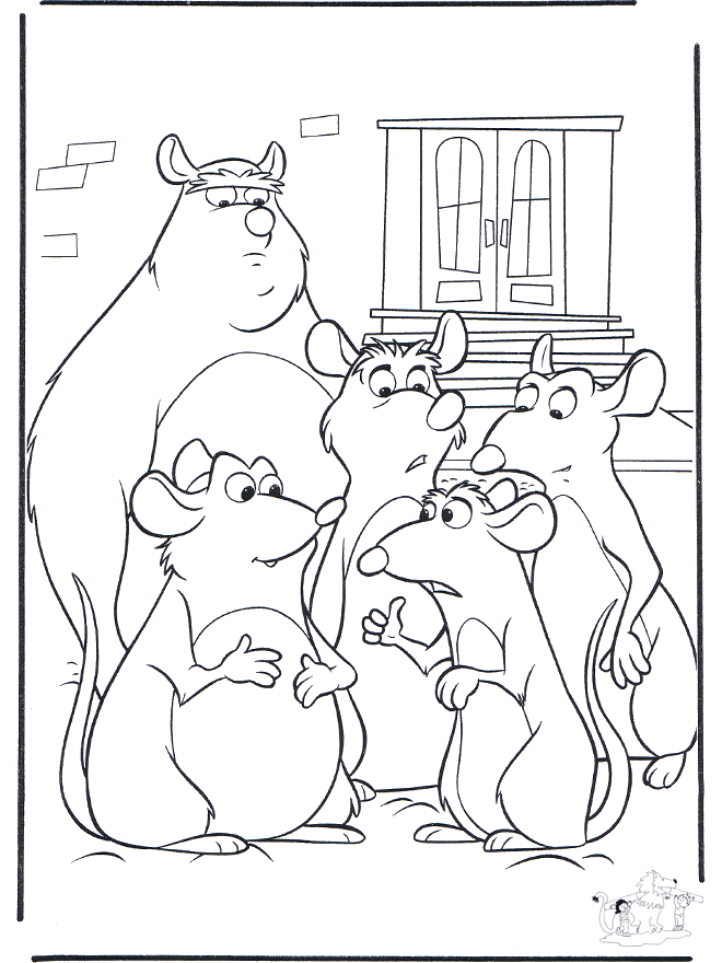 Ratatouille 4 - Coloriages Ratatouille