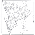 Coloriages faits divers - Saab JA 37 Viggen
